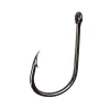 Iseni fishhook set without holes, 500 pieces of fishhook fishing gear, box set, black and gold Item Picture